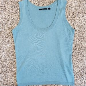 Hugo Boss Cashmere Silk Sleveless Sweater Top